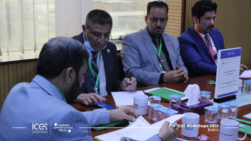 Pre-ICET Workshop 2023 Basra 1